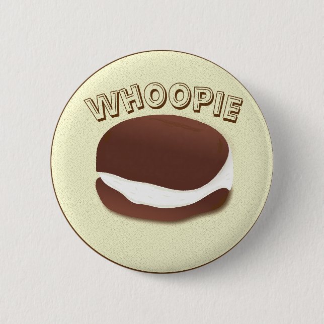 whoopie 2 inch round button (Front)