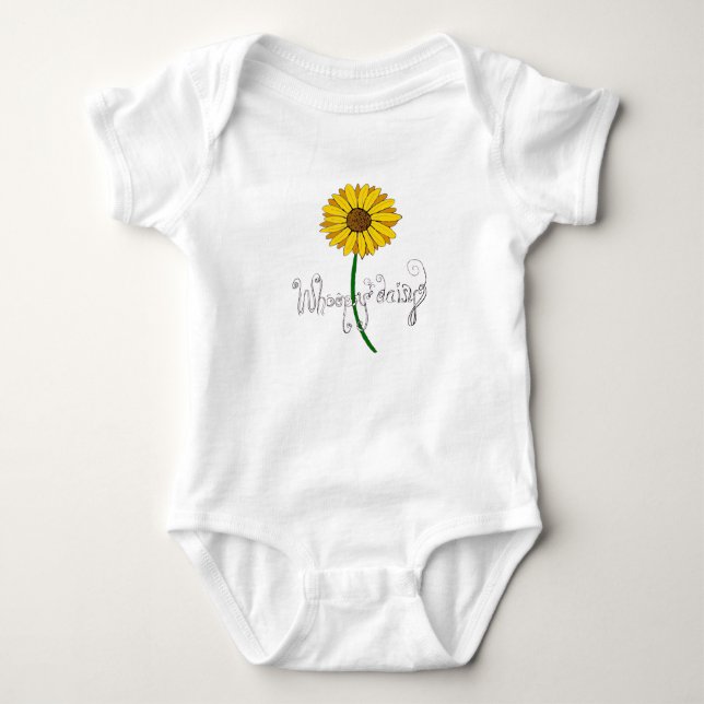 Whoopsy-Daisy Design on Infant Bodysuit (Front)