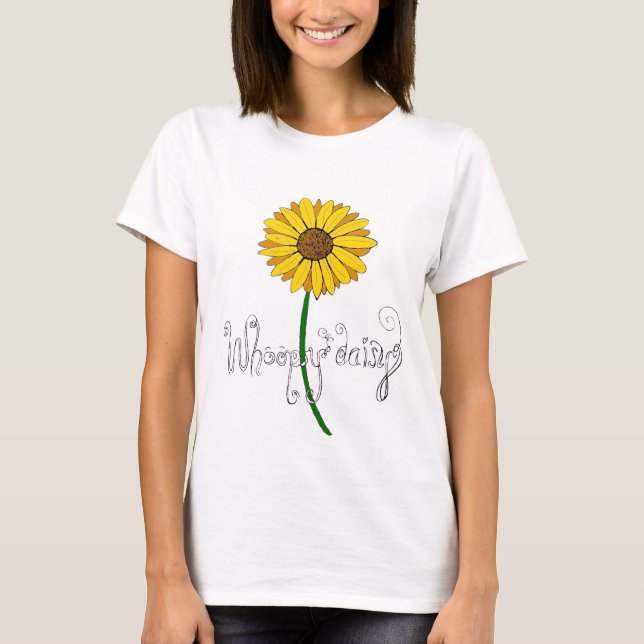 Whoopsy-Daisy Design on T-Shirt (Front)