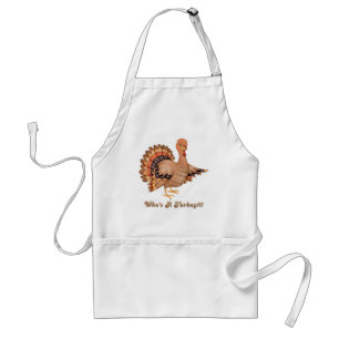 Who's a Turkey Standard Apron