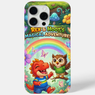Who's magical adventure whimsical rainbow iPhone 15 pro max case