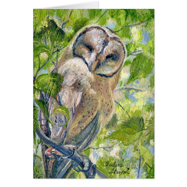 "Who's Napping?" Blank Note Card (Front)