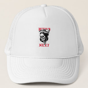 Who's Next with Grim Reaper Trucker Hat