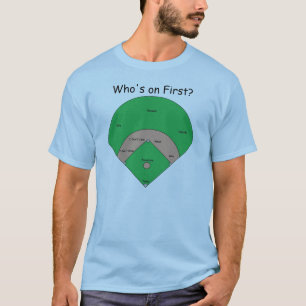 Who's on First? Light T-Shirt