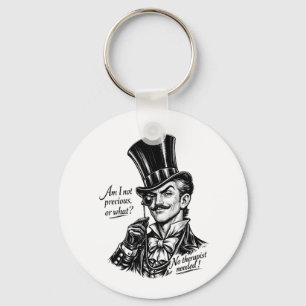 Who's precious?! Witty Lord caricature Keychain