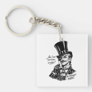 Who's precious?! Witty Lord caricature Keychain