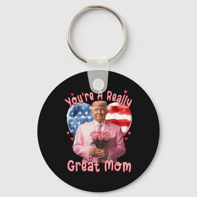 Whos Your Crawdaddy Crawfish Jester Funny Mardi Gr Keychain (Front)