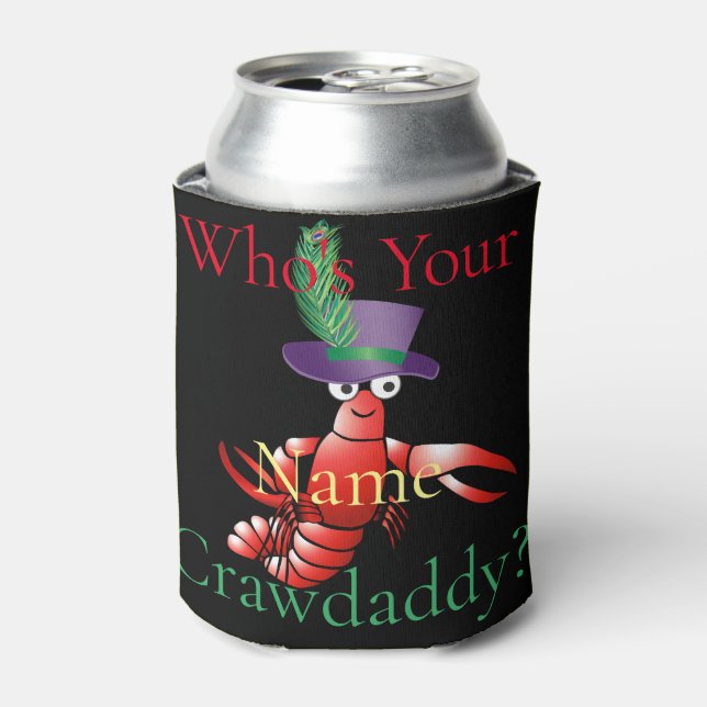 Who's Your Crawdaddy? Thunder_Cove Can Cooler (Can Front)