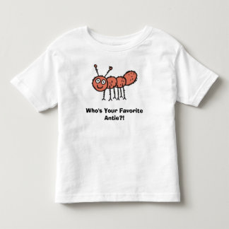 Who's Your Favourite Antie?! Toddler T-shirt