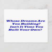 Whose Dreams? Post Cards