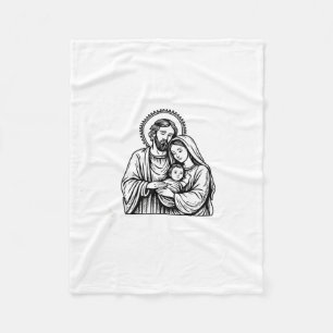 Whose God White Baby Is This Funny Christmas  Fleece Blanket