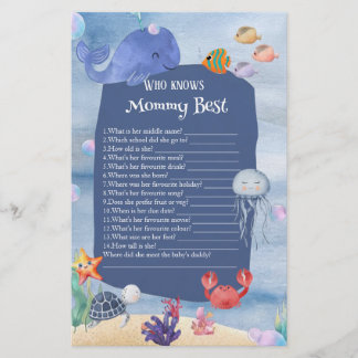 Who's's know momy best Sea You Soon Baby Shower 