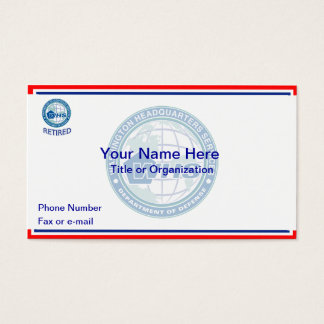 Retirement Business Cards And Business Card Templates Zazzle Canada Retirement Business Card Templates