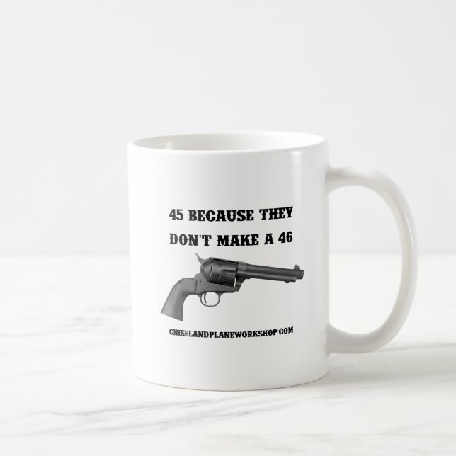 Why A 45 Coffee Mug (Right)