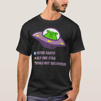 Why Aliens Do Not Visit Earth T-Shirt