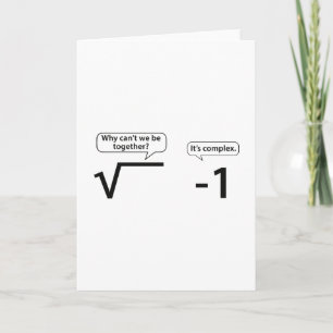Why Can't We Be Together? It's Complex. Card