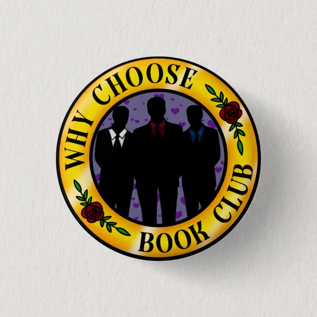 Why Choose Book Club 1 Inch Round Button (Front)