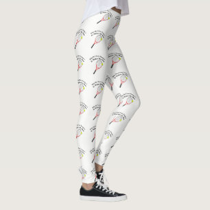 Why do I love tennis.It makes me hot Leggings