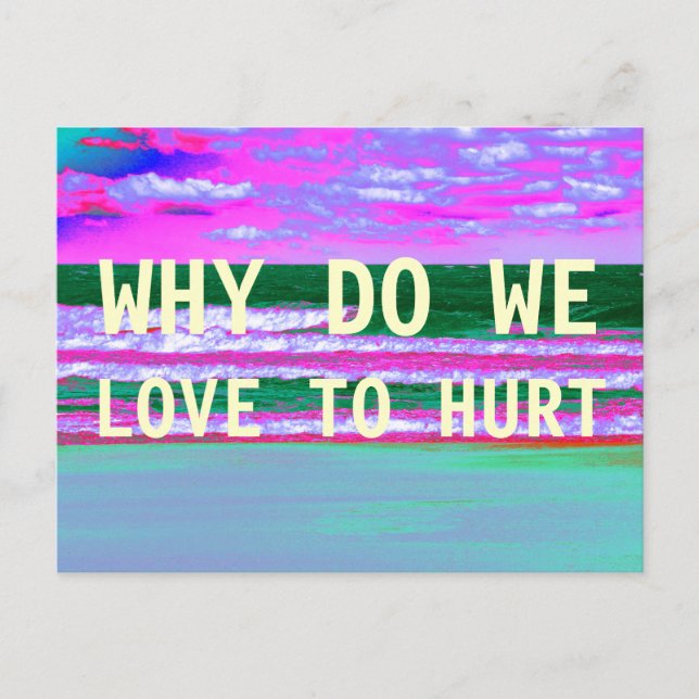 why do we love postcard (Front)