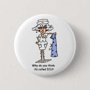 Why do you think it's called ICU? 2 Inch Round Button