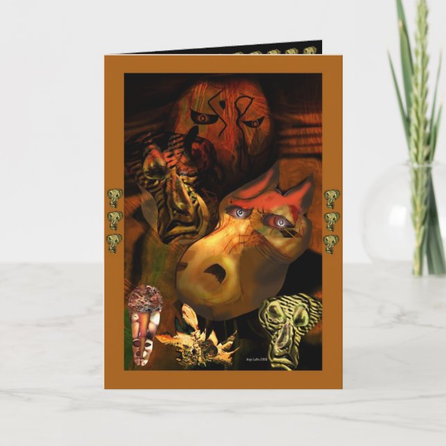 Why dont you come out to play card by Talisbird (Front)