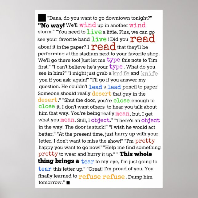 Why English is So Hard to Learn Poster (Front)