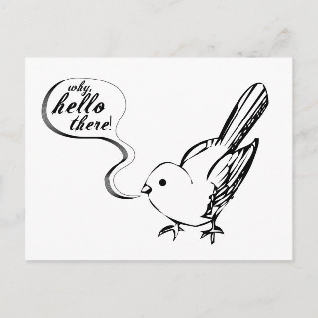 Why, Hello There! postcard (Front)