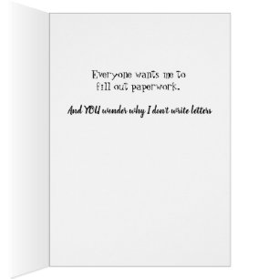 Why I Don't Write