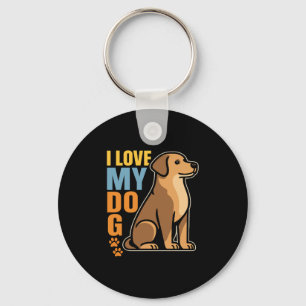 Why I Love My Dog � Heartwarming Design Celebrati Keychain