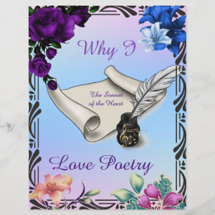 why I Love Poetry Writings Personalized Paper
