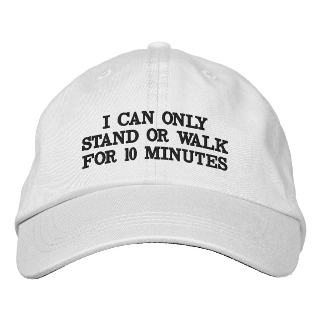 WHY I USE A WHEELCHAIR HAT (Front)