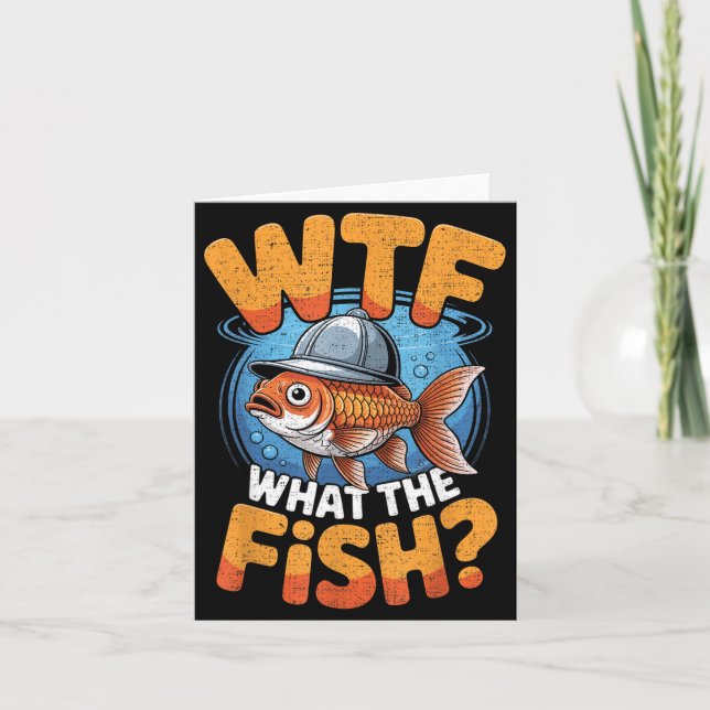 Why Is The Hecklefish Still Such A Humble Fish And Card (Front)
