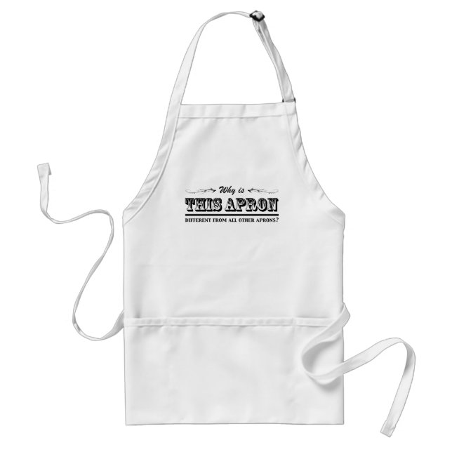Why is this apron different? (Front)