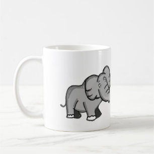 Why Me? Elephant Coffee Mug