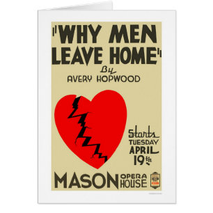 Why Men Leave Home 1938 WPA