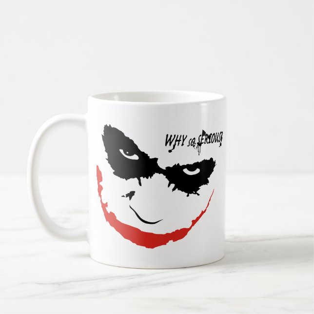 Why So Serious? Coffee Mug (Left)