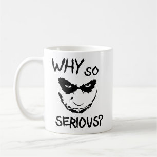 Why So Serious? Creepy Smile Coffee Mug