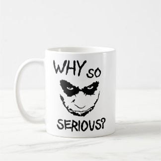 Why So Serious? Creepy Smile Coffee Mug