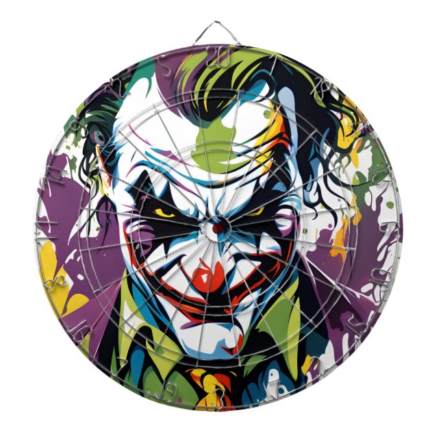 why so serious? dartboard (Front)