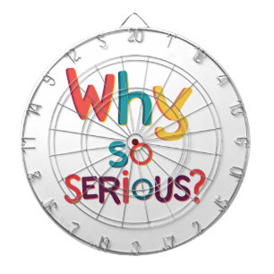 Why So Serious? Dartboard