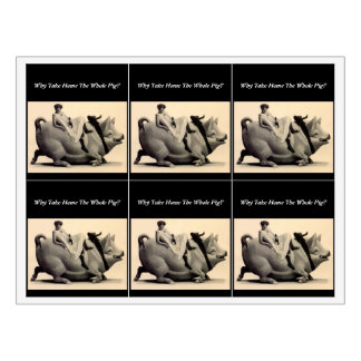 Why Take Home the Whole Pig?  Funny Wine Labels