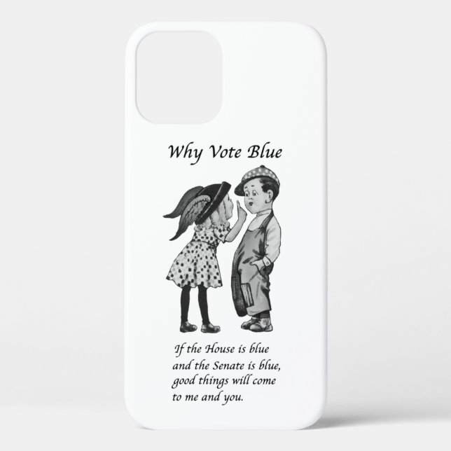 Why Vote Blue in 2026 Case-Mate iPhone Case (Back)