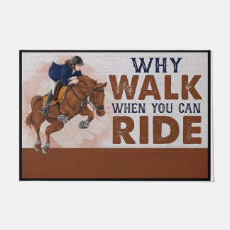 Why Walk When You Can Ride Doormat