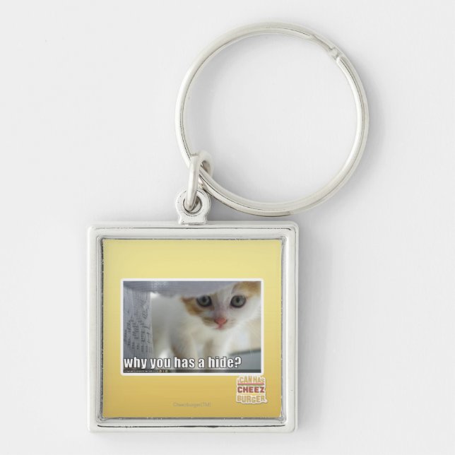 Why you has a hide? keychain (Front)