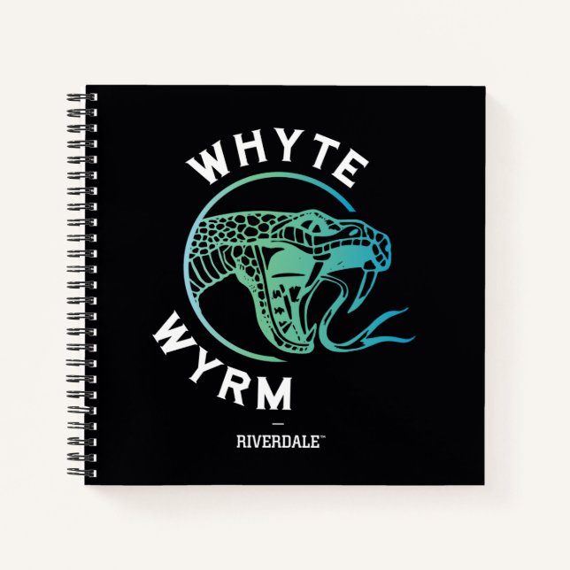 Whyte Wyrm Logo Notebook (Front)
