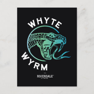 Whyte Wyrm Logo Postcard