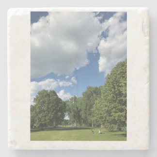 WI Cottonwoods in Summer Stone Coaster