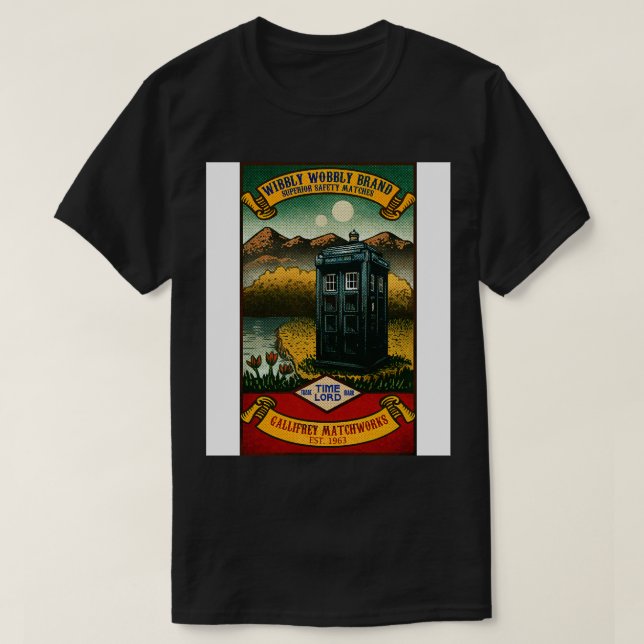 Wibbly Wobbly Brand T-Shirt (Design Front)