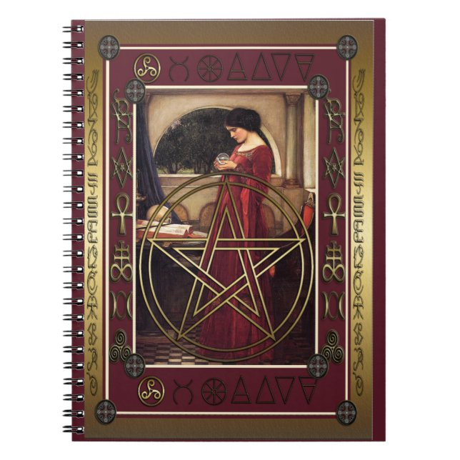 Wicca Pentacle Notebook (Front)