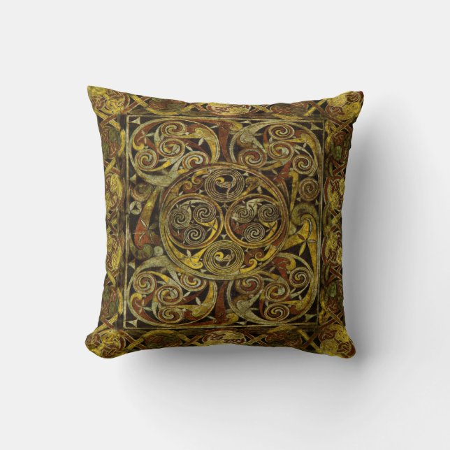 Wicca Rustica: Celtic Dream Throw Pillow (Front)